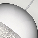 Подвесной светильник со сферическим плафоном из акрила с циркониевыми вкраплениями Kichler варинант исполнения - 6 | Loft Concept в Тюмени