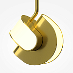 Подвесной светильник в цвете Латунь Levix варинант исполнения - 3 | Loft Concept в Тюмени