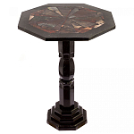 Кофейный стол из натуральных камней Змеевик и Яшма Natural Stone Tables варинант исполнения - 9 | Loft Concept в Тюмени