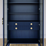 Дизайнерский шкаф витрина Elsa Dreams Blue с 4-мя ящиками варинант исполнения - 6 | Loft Concept в Тюмени