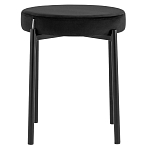 Табурет с мягким круглым сиденьем RIO Black варинант исполнения - 2 | Loft Concept в Тюмени