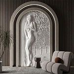 Барельеф NAKED варинант исполнения - 2 | Loft Concept в Тюмени