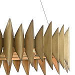 Люстра круглая с фактурным абажуром Graduated Heights варинант исполнения - 1 | Loft Concept в Тюмени