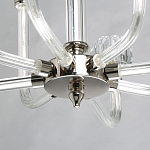 Люстра с 8-ю лампами и гранеными стеклянными плафонами Prism Gala варинант исполнения - 11 | Loft Concept в Тюмени