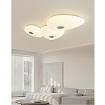 Потолочный светильник с тремя овальными матовыми плафонами TRIDalmen варинант исполнения - 3 | Loft Concept в Тюмени