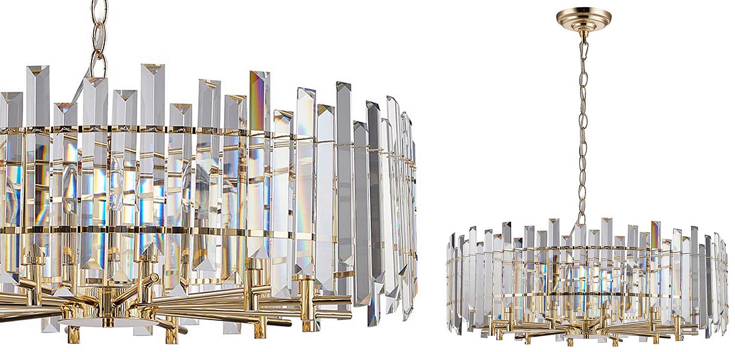 Люстра Langley Chandelier gold 80 Люстра Langley Chandelier gold 80 - Loft-Concept в Тюмени