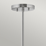 Потолочный светильник с двухслойным белым текстильным абажуром Hinkley варинант исполнения - 13 | Loft Concept в Тюмени