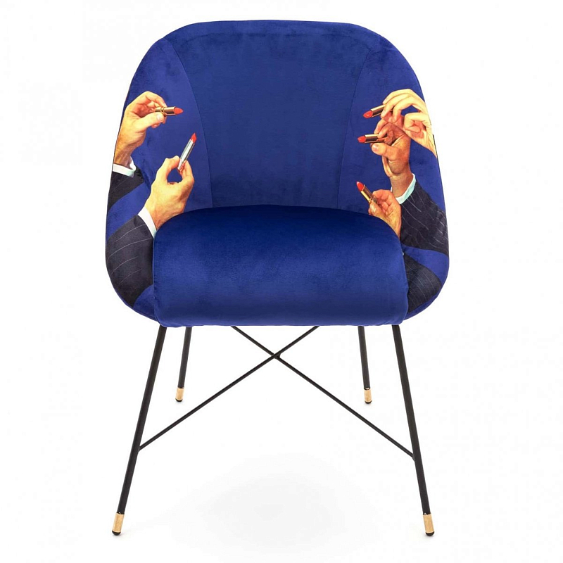 Кресло Seletti Padded Chair Lipsticks Мульти Черный Кресло Seletti Padded Chair Lipsticks Мульти Черный в Тюмени | Loft Concept
