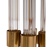 Торшер металлический со стеклянным основанием Intersection варинант исполнения - 2 | Loft Concept в Тюмени