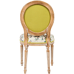 Стул из массива бука с изображением птиц и цветов Beige Green Chinoiserie Garden Chair варинант исполнения - 2 | Loft Concept в Тюмени