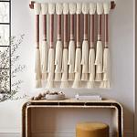 Плетеное настенное украшение с кистями Caballo Wall Hanging варинант исполнения - 1 | Loft Concept в Тюмени