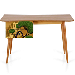 Письменный стол с принтом на ящиках Elise Desk варинант исполнения - 2 | Loft Concept в Тюмени