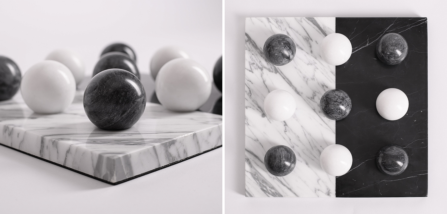 Аксессуар для интерьера Marble Board and Balls Аксессуар для интерьера Marble Board and Balls - Loft-Concept в Тюмени