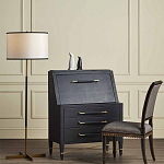 Торшер с тканевым абажуром в форме цилиндра Pinwheel Shape Base варинант исполнения - 5 | Loft Concept в Тюмени