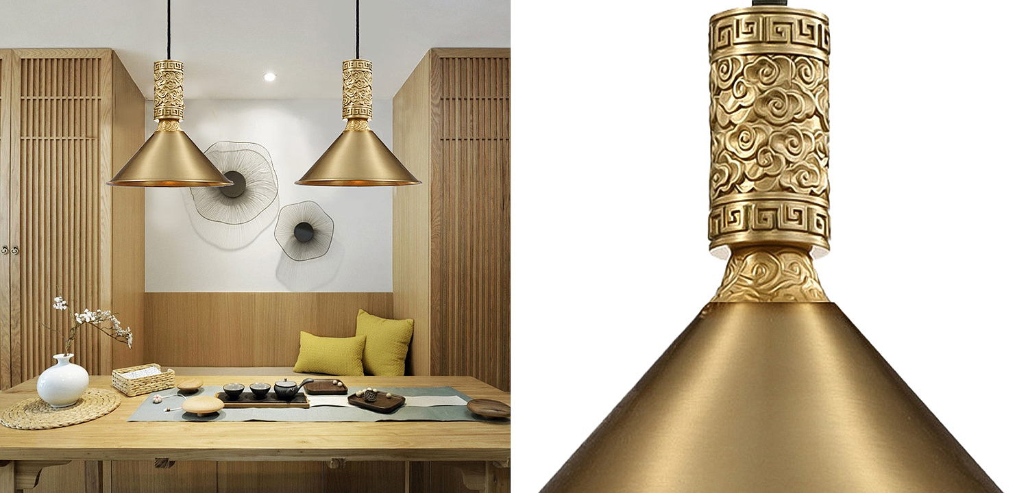 Подвесной светильник Yun Metal Lamp Подвесной светильник Yun Metal Lamp - Loft-Concept в Тюмени
