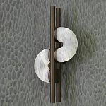 Бра  с фигурным мраморным рассеивателем Spiral of Warm Light варинант исполнения - 2 | Loft Concept в Тюмени