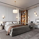 Черно-белый подвесной светильник Ladybug варинант исполнения - 3 | Loft Concept в Тюмени