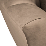 Дизайнерское кресло мягкое из серого велюра Serenity варинант исполнения - 3 | Loft Concept в Тюмени