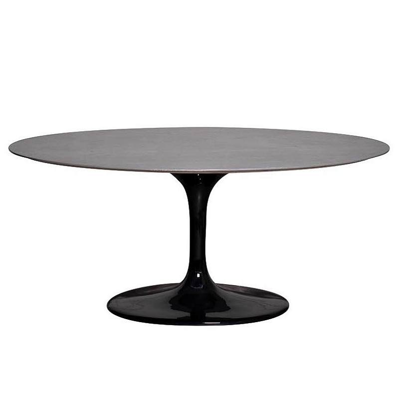 Стол Tulip black II Серый Черный Стол Tulip black II Серый Черный в Тюмени | Loft Concept