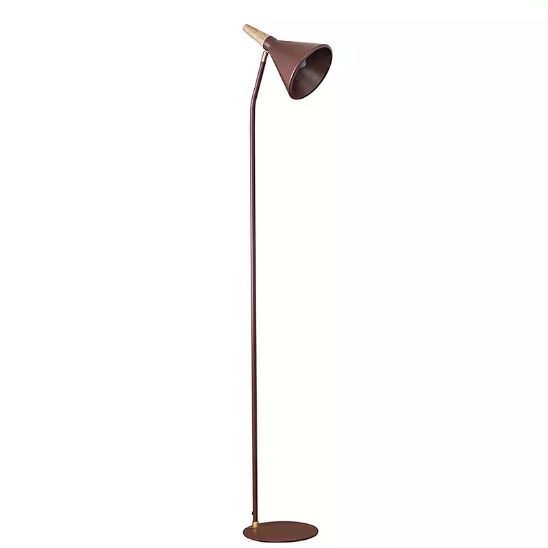 Торшер с конусообразным плафоном Plum Floor Lamp Сливовый Бежевый Торшер с конусообразным плафоном Plum Floor Lamp Сливовый Бежевый в Тюмени | Loft Concept
