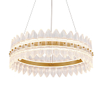 Люстра круглая с декоративными элементами в виде лепестков Round Light Flashing варинант исполнения - 1 | Loft Concept в Тюмени