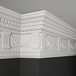 Карниз с орнаментом KO-27 варинант исполнения - 1 | Loft Concept в Тюмени