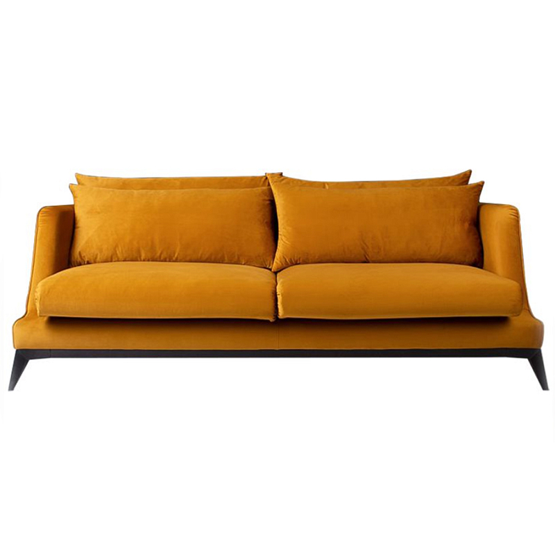 Диван Gaultier Sofa Шафрановый Диван Gaultier Sofa Шафрановый в Тюмени | Loft Concept