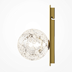 Бра с плафоном из прозрачного стекла с пузырьками воздуха Effervia варинант исполнения - 2 | Loft Concept в Тюмени