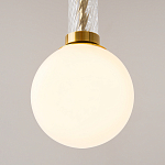 Подвесной светильник со стеклянными вставками Helios варинант исполнения - 5 | Loft Concept в Тюмени