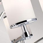 Люстра с белыми стеклянными плафонами в форме цилиндра Feiss варинант исполнения - 8 | Loft Concept в Тюмени