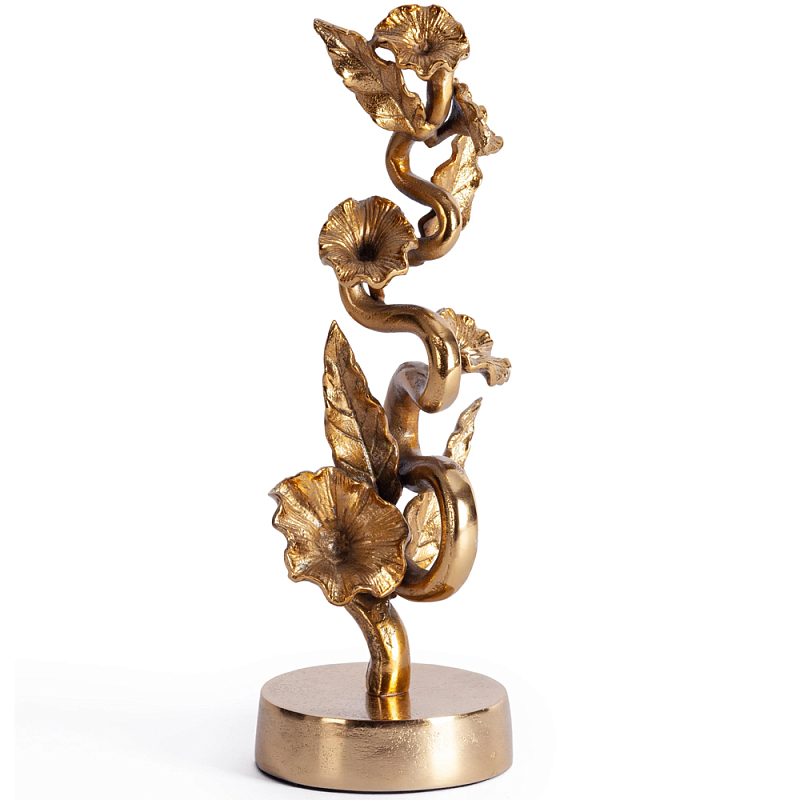 Статуэтка золотая Metal Flowers Gold Золотой Статуэтка золотая Metal Flowers Gold Золотой в Тюмени | Loft Concept