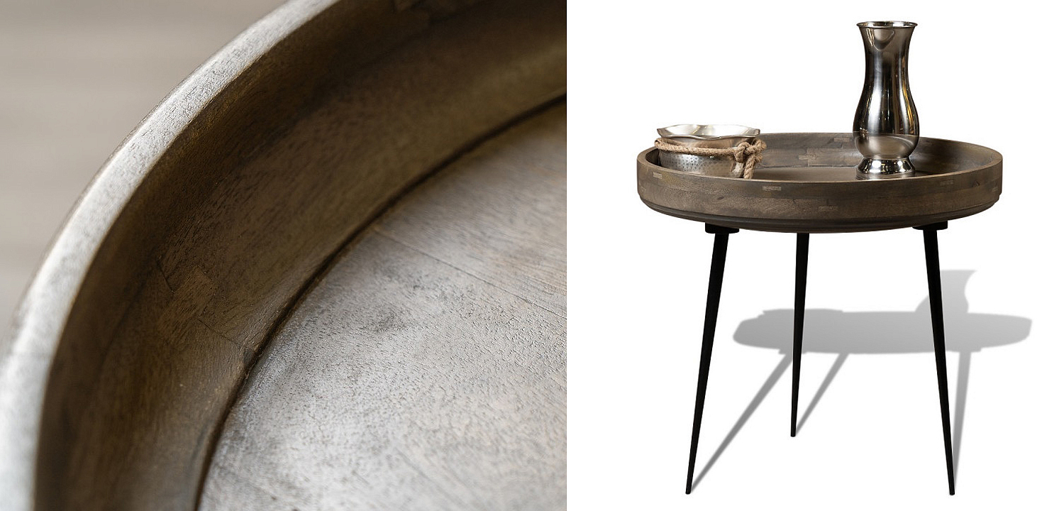 Кофейный стол Davidson Coffee Table platinum 47 Кофейный стол Davidson Coffee Table platinum 47 - Loft-Concept в Тюмени