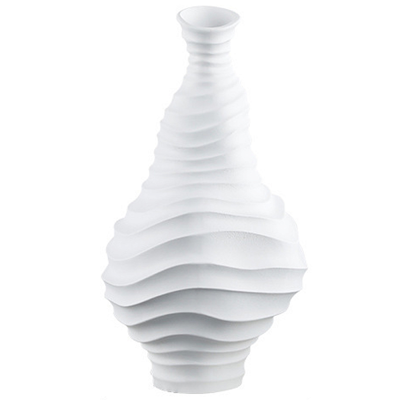 Ваза Molecule Relief Vase Белый Ваза Molecule Relief Vase Белый в Тюмени | Loft Concept