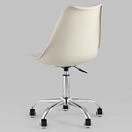 Офисный стул на металлическом основании EGGERY Beige варинант исполнения - 5 | Loft Concept в Тюмени