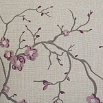 Кресло с изображением сакуры Aubrey Classical Armchair beige flax варинант исполнения - 4 | Loft Concept в Тюмени