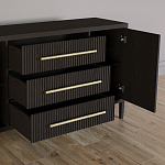 Буфет Primo с тремя ящиками и двумя фасадами Темный орех варинант исполнения - 4 | Loft Concept в Тюмени