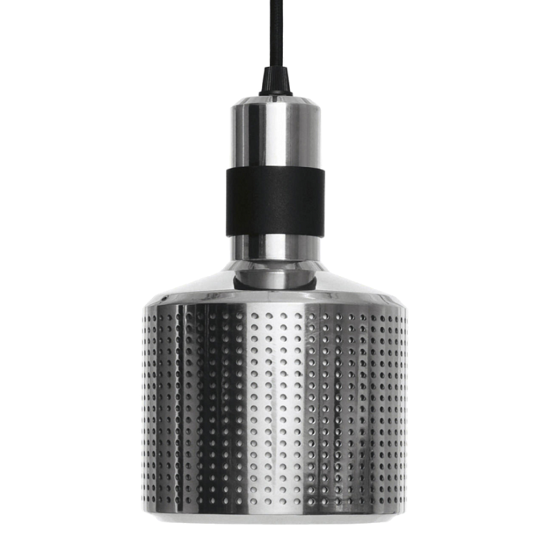 Подвесной светильник Riddle Pendant Lamp Silver Черный Серебряный Подвесной светильник Riddle Pendant Lamp Silver Черный Серебряный в Тюмени | Loft Concept