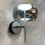 Бра с округлым прозрачным плафоном Blanton Light варинант исполнения - 4 | Loft Concept в Тюмени