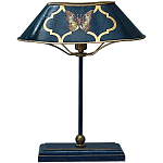 Настольная лампа с абажуром из металла Chinoiserie Butterfly Table Lamp Blue варинант исполнения - 1 | Loft Concept в Тюмени