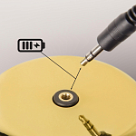 Настольная лампа фигурная цвета золото с гладким абажуром Высота 16 см Sophia варинант исполнения - 8 | Loft Concept в Тюмени