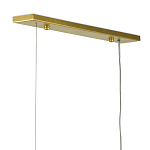 Люстра прямоугольная с белыми цилиндрическими абажурами White Ribbon варинант исполнения - 3 | Loft Concept в Тюмени