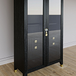 Дизайнерский шкаф витрина Elsa Dreams Black с 4-мя ящиками варинант исполнения - 2 | Loft Concept в Тюмени