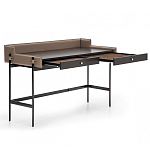 Письменный стол прямоугольный с 2-мя выдвижными ящиками Bristol варинант исполнения - 1 | Loft Concept в Тюмени