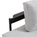 Диван-шезлонг черный Annet варинант исполнения - 3 | Loft Concept в Тюмени