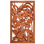 Панно из дерева Flower Panel With Trees варинант исполнения - 1 | Loft Concept в Тюмени