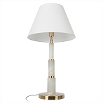 Настольная лампа с белым конусовидным абажуром More Tender варинант исполнения - 3 | Loft Concept в Тюмени