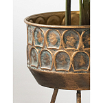 Железное кашпо Boston варинант исполнения - 8 | Loft Concept в Тюмени