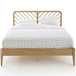 Кровать из массива дуба Reyer Oak Bed варинант исполнения - 2 | Loft Concept в Тюмени