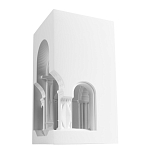 Встраиваемый в стену гипсовый светильник под покраску с арками и рельефными колоннами Antiquity Athena варинант исполнения - 4 | Loft Concept в Тюмени