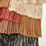 Текстильное Панно с бахромой варинант исполнения - 1 | Loft Concept в Тюмени